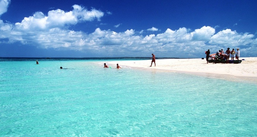 Tropical beach and turquoise water