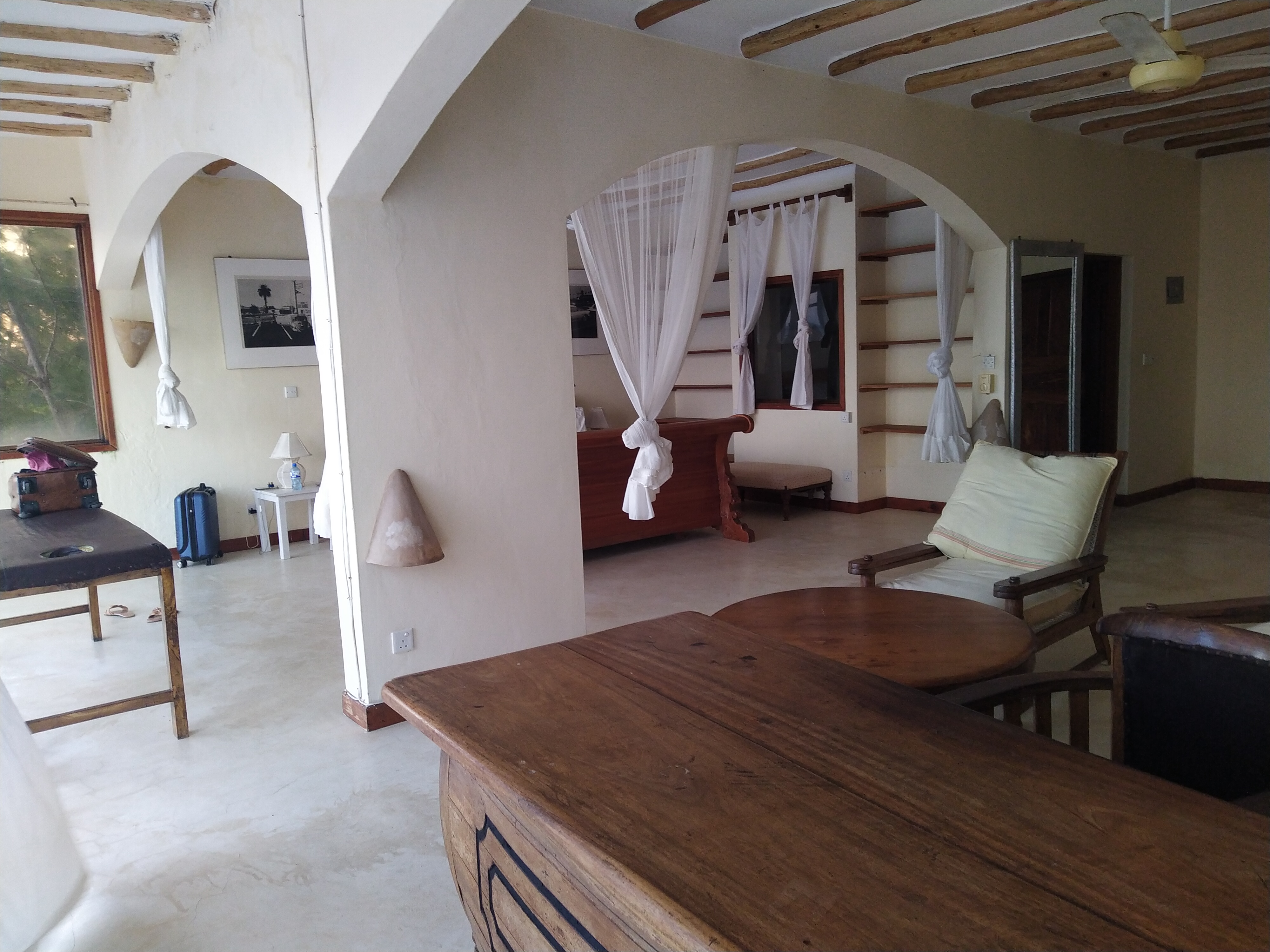 Bedroom with coastal decor