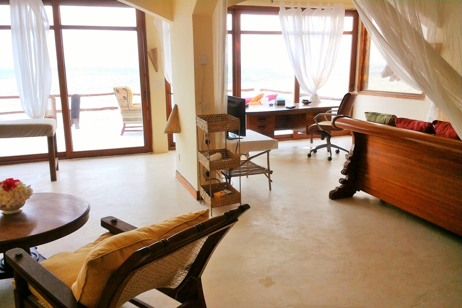 Beachfront room with ocean view
